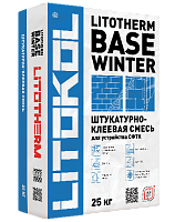 Однокомпонентный состав LITOTHERM BASE WINTER, мешок, 25 кг, LITOKOL